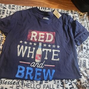 Red White & Bre2 shirt